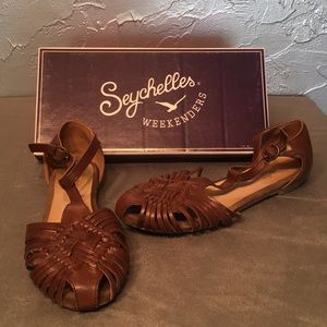 Brown Leather Summer Sandals